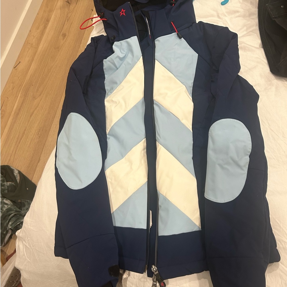 Perfect moment racing skit jacket